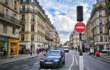 Circulation en voiture, parkings et stationnement à Paris